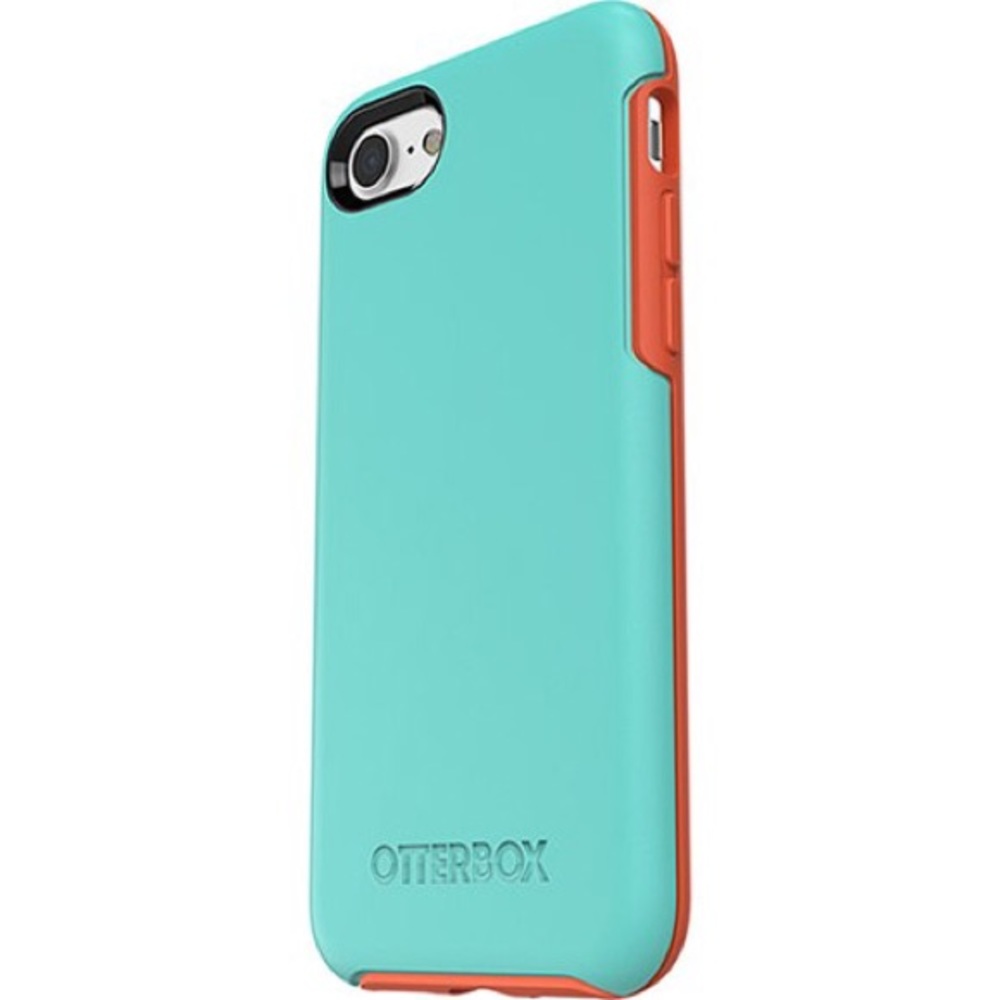 NEW Teal and Orange Otterbox Symmetry (iPhone 7)